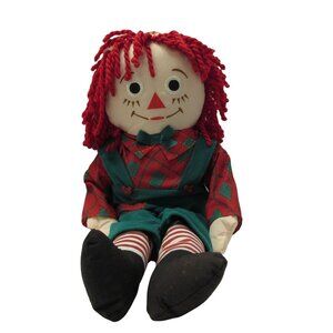 24" Authentic Raggedy Andy with I Love You on Chest